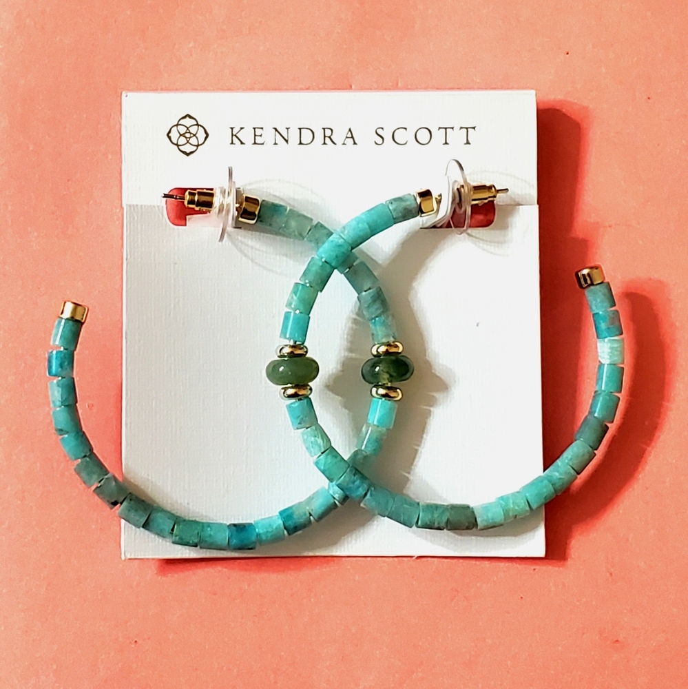 Kendra Scott Insley gold hoop earrings